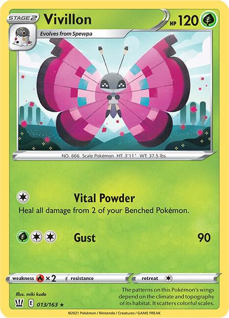 [Reverse Holo] BST 013/163 Vivillon R