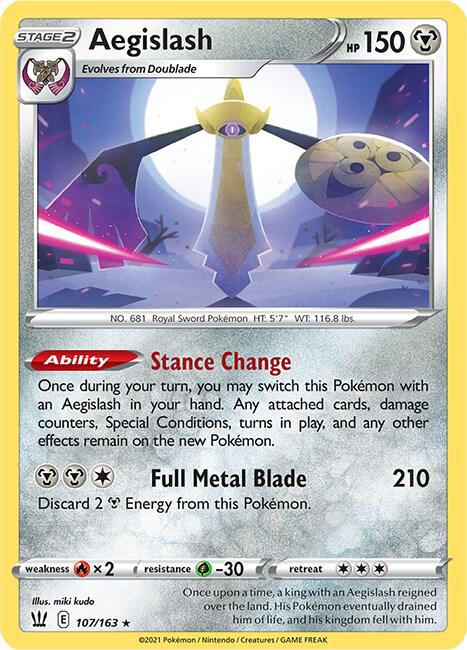 BST 107/163 Aegislash RH