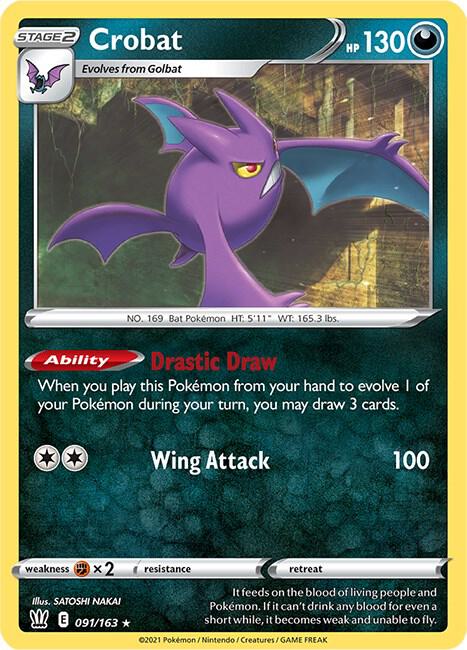 [Reverse Holo] BST 091/163 Crobat RH