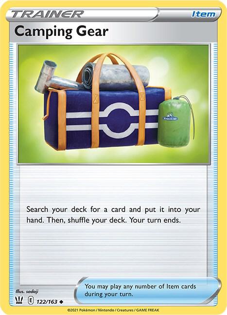 [Reverse Holo] BST 122/163 Camping Gear U