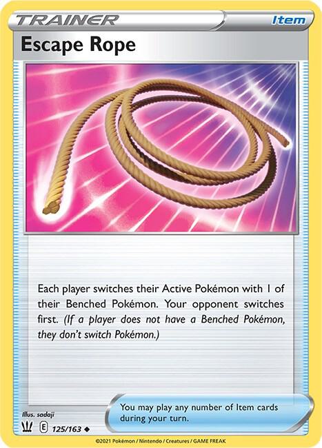 [Reverse Holo] BST 125/163 Escape Rope U