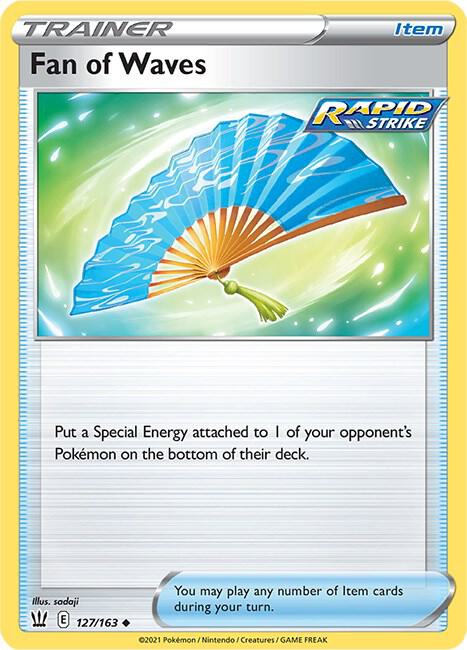 [Reverse Holo] BST 127/163 Fan of Waves U