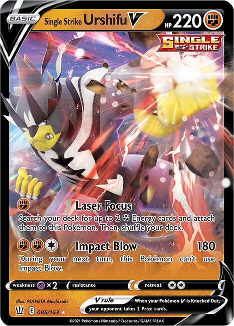 BST 085/163 Single Strike Urshifu V SR