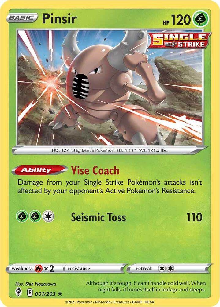 EVS 001/203 Pinsir R
