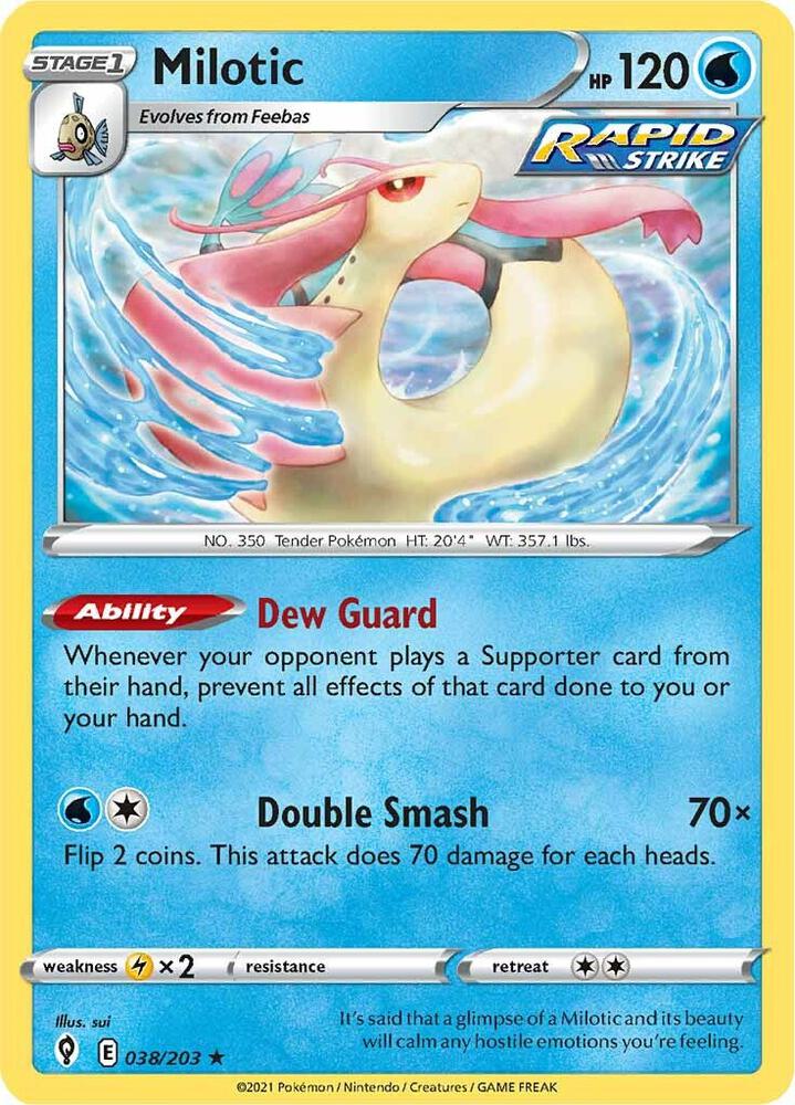 EVS 038/203 Milotic R