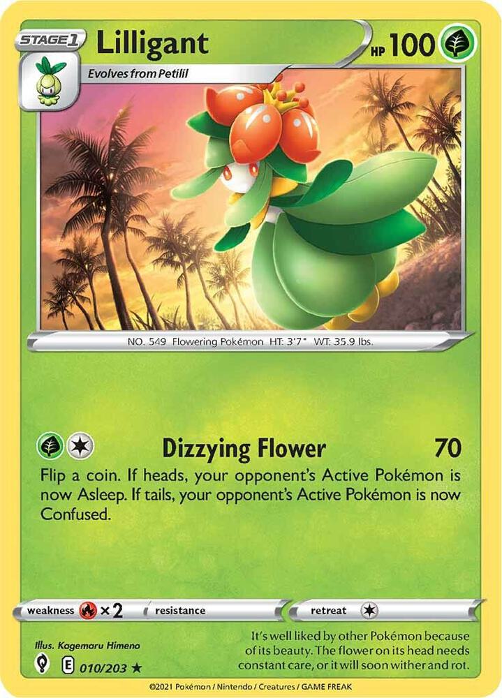 [Reverse Holo] EVS 010/203 Lilligant R