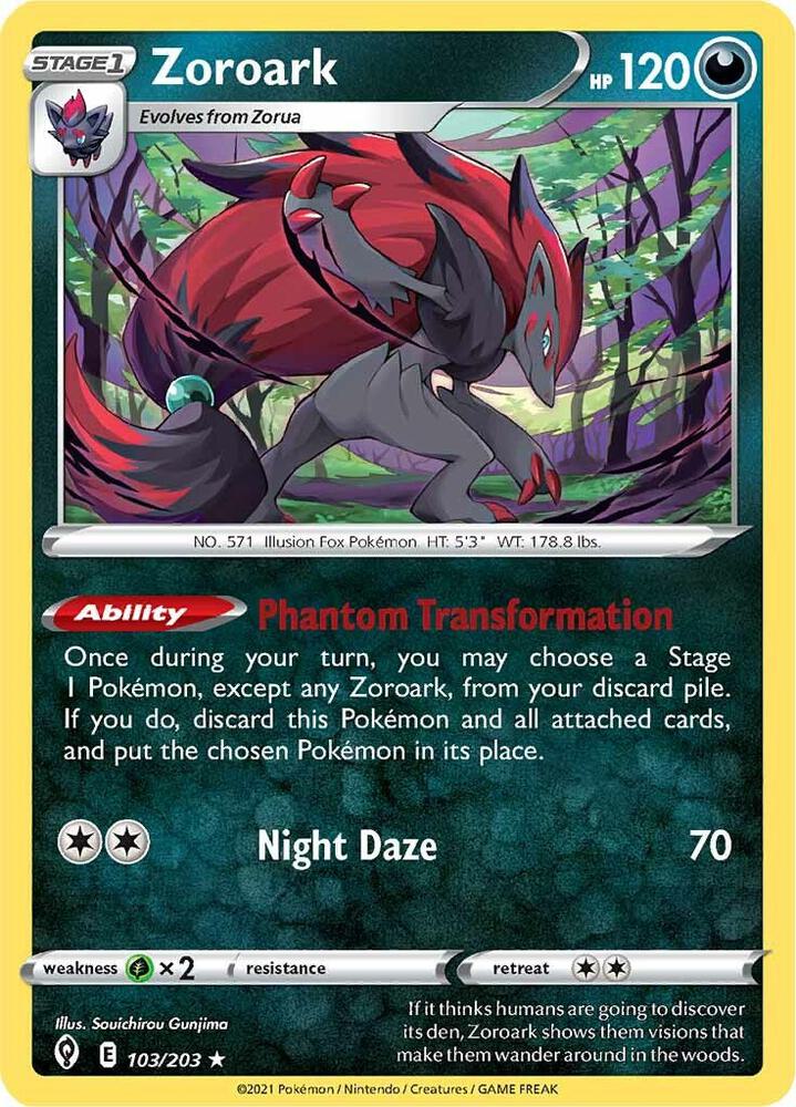 EVS 103/203 Zoroark RH