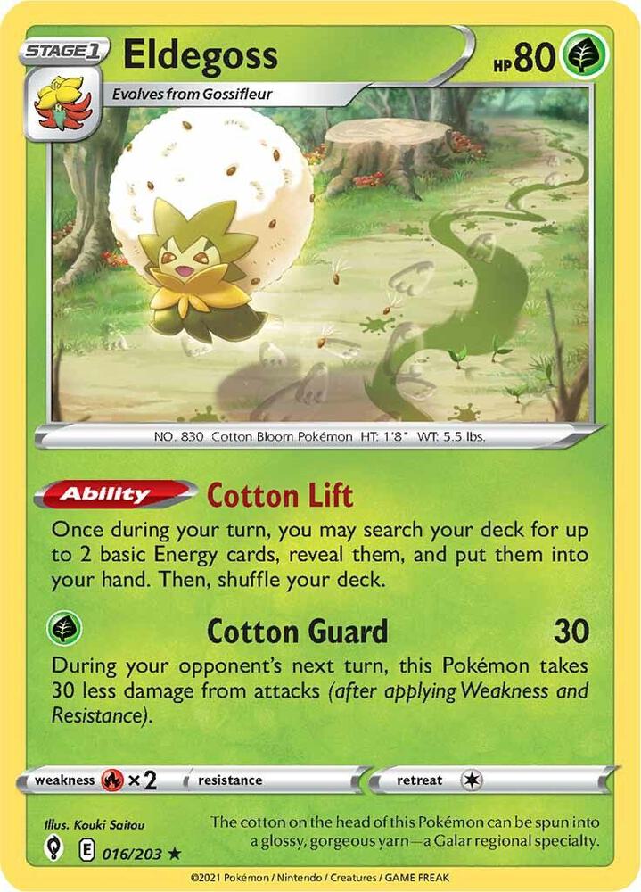 [Reverse Holo] EVS 016/203 Eldegoss RH