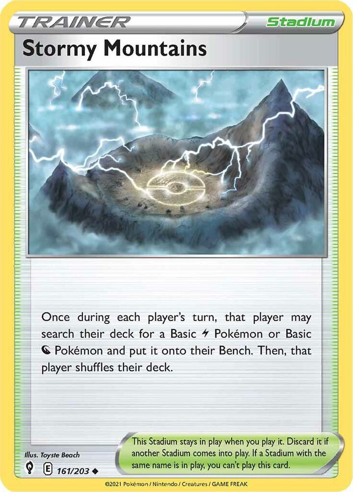 EVS 161/203 Stormy Mountains U