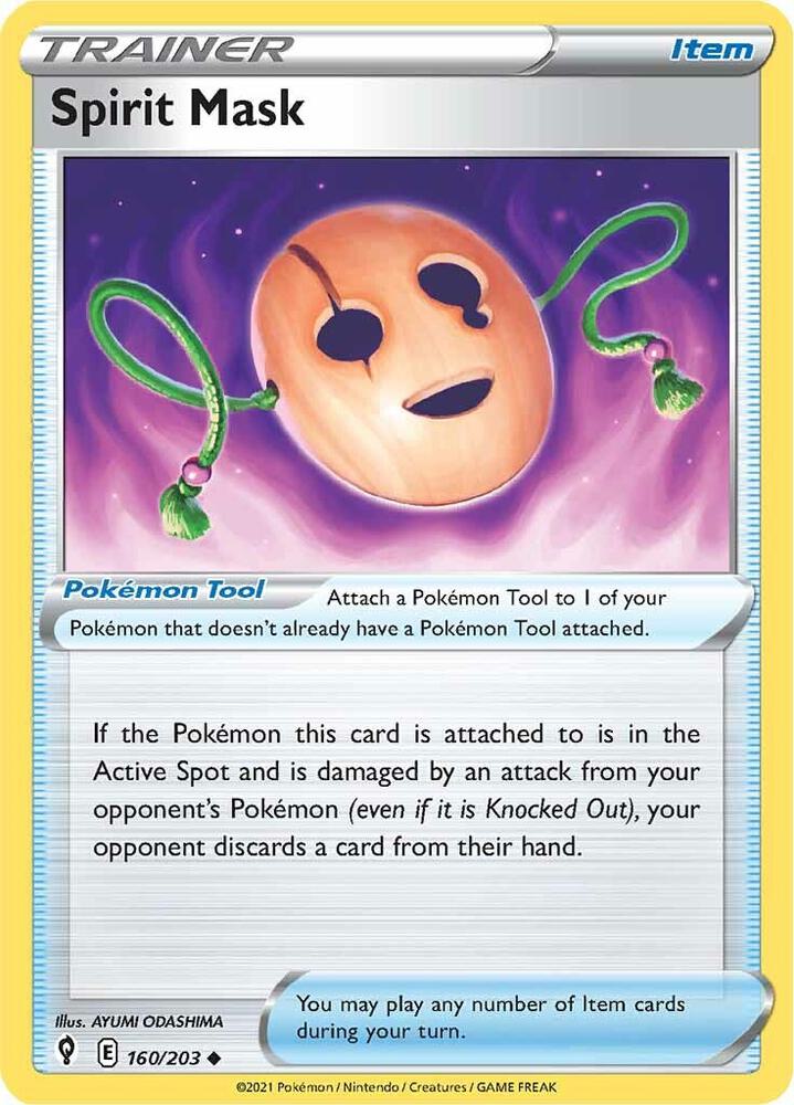 [Reverse Holo] EVS 160/203 Spirit Mask U