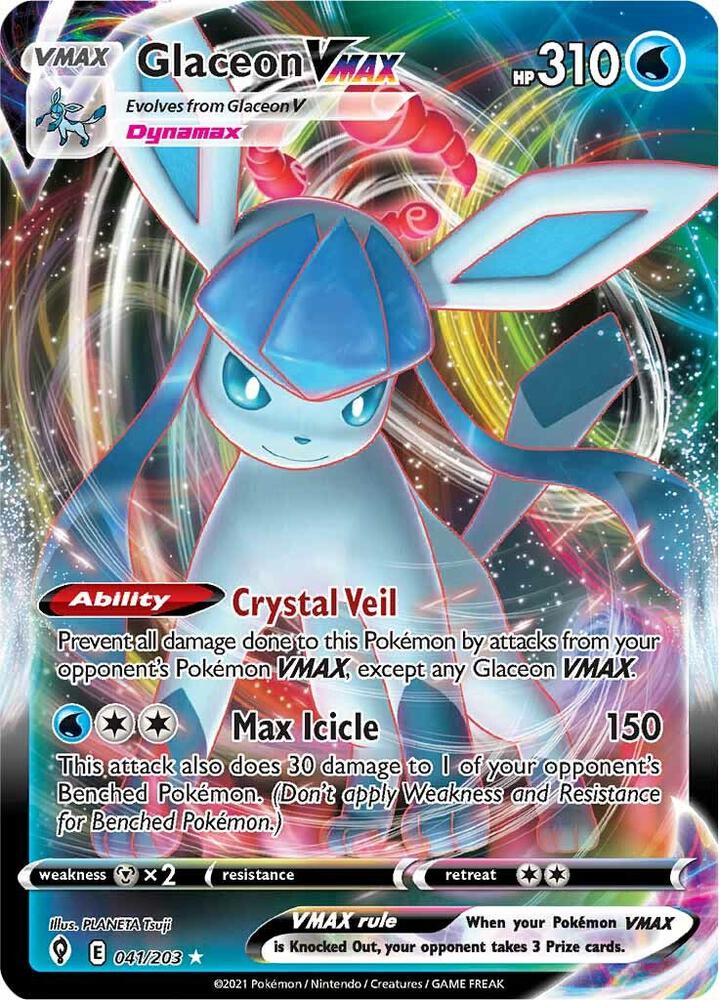 EVS 041/203 Glaceon VMAX SR
