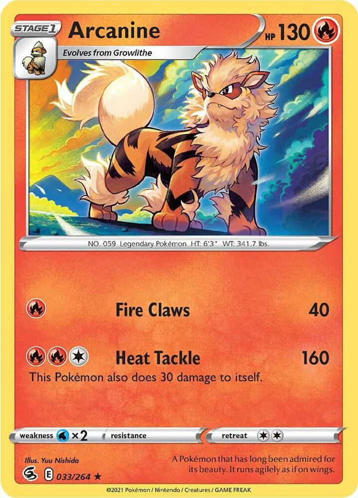 FST 033/264 Arcanine R