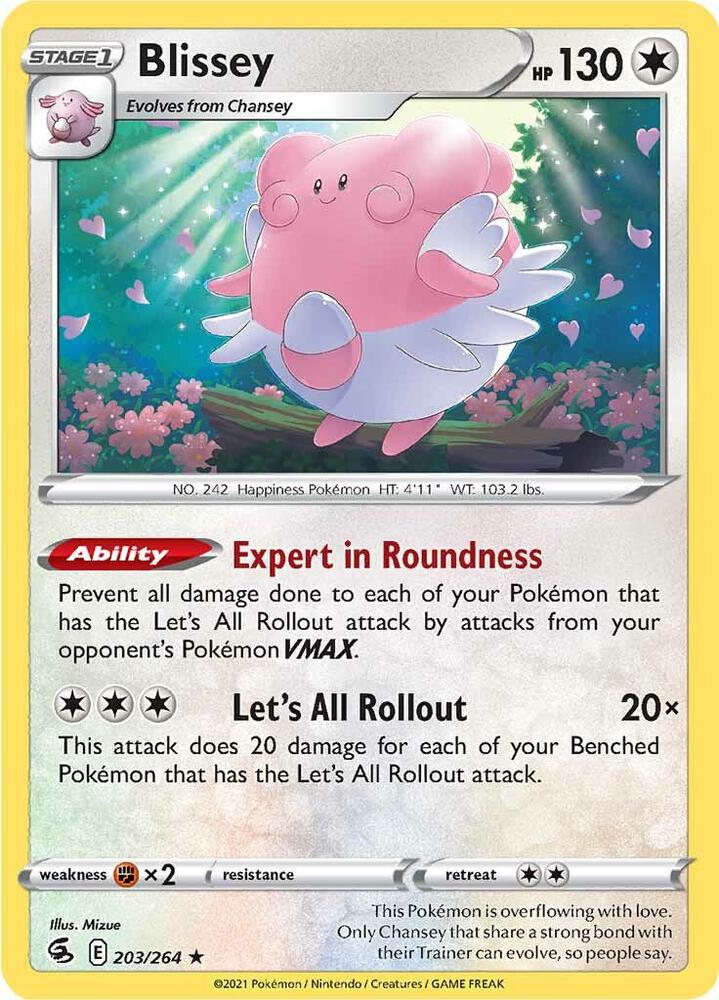 [Reverse Holo] FST 203/264 Blissey R