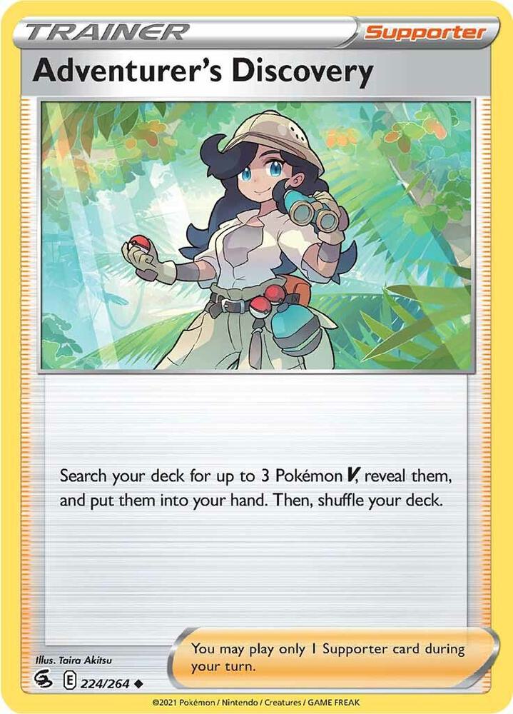 [Reverse Holo] FST 224/264 Adventurer's Discovery U