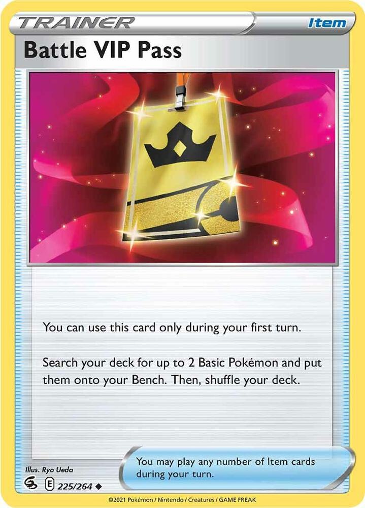 [Reverse Holo] FST 225/264 Battle VIP Pass U