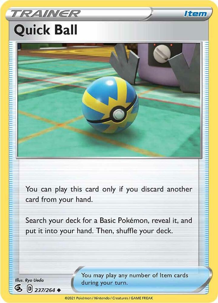 [Reverse Holo] FST 237/264 Quick Ball U