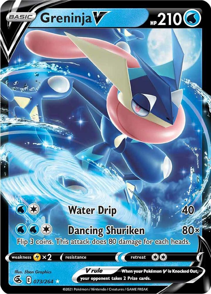 FST 073/264 Greninja V SR