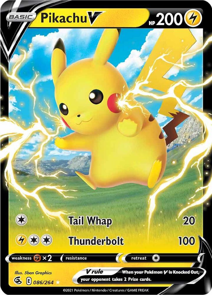 FST 086/264 Pikachu V SR