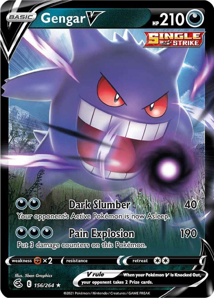 FST 156/264 Gengar V SR