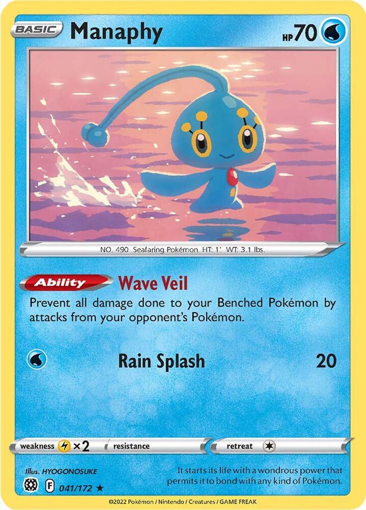 [Reverse Holo] BRS 041/172 Manaphy R