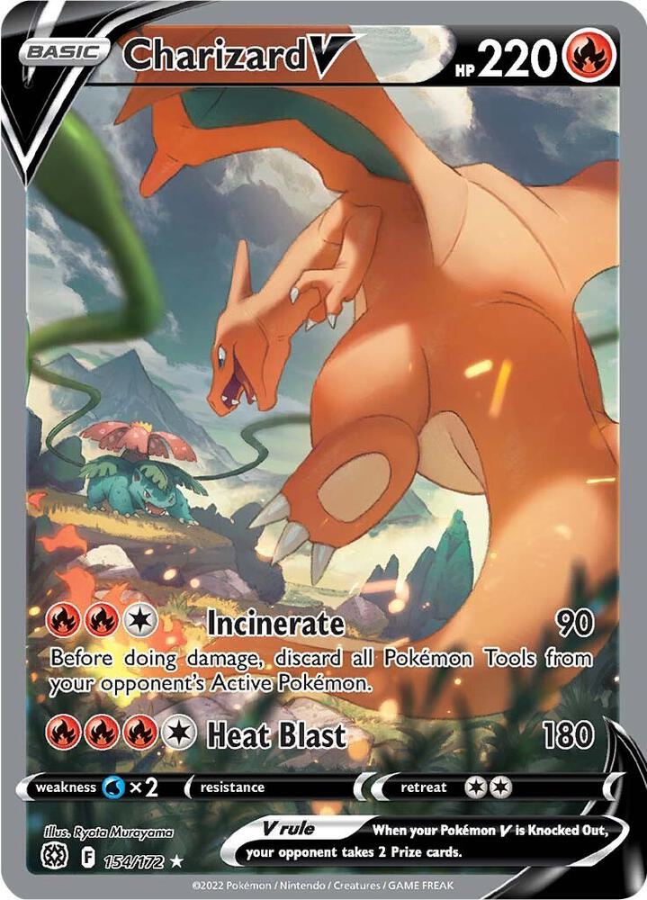 BRS 154/172 Charizard V SR