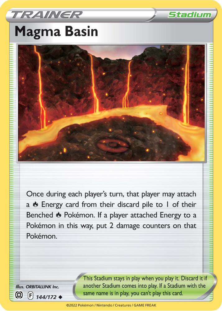 BRS 144/172 Magma Basin U
