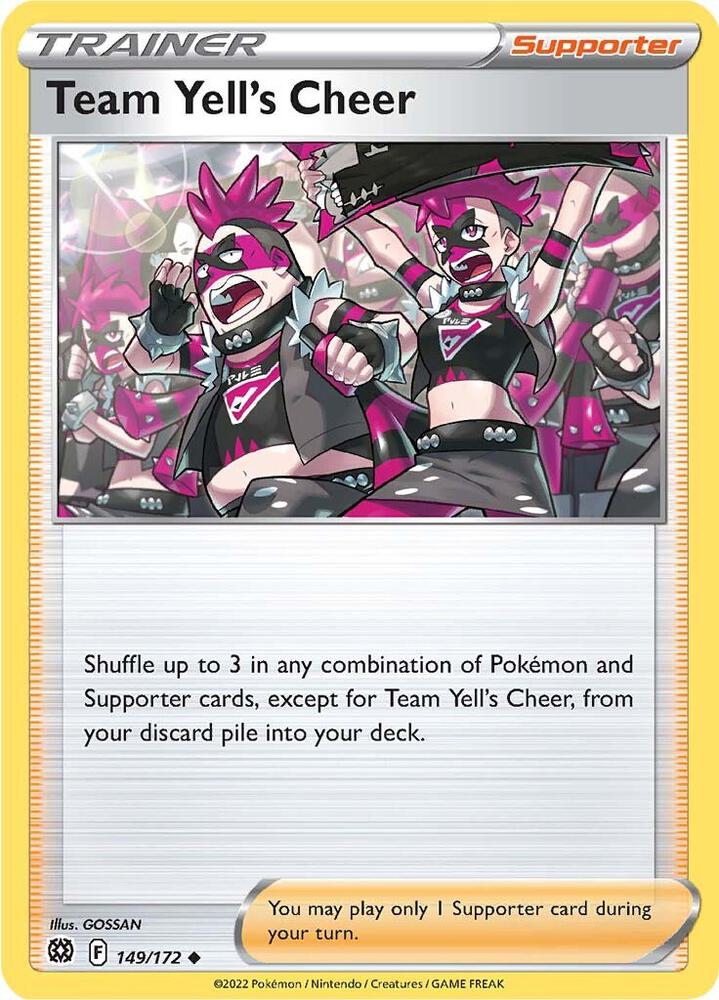 BRS 149/172 Team Yell's Cheer U