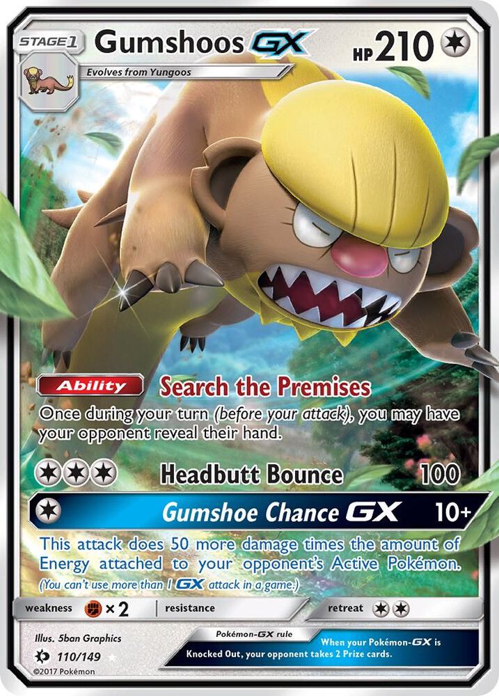 SUM 110/149 Gumshoos GX SR