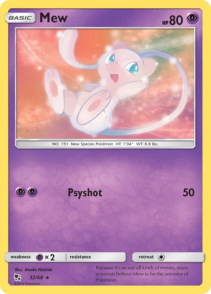 [Reverse Holo] HIF 32/68 Mew R
