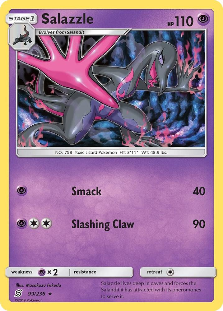 [Reverse Holo] UNM 99/236 Salazzle R