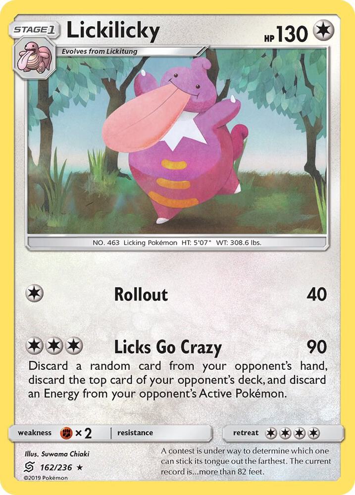 [Reverse Holo] UNM 162/236 Lickilicky R