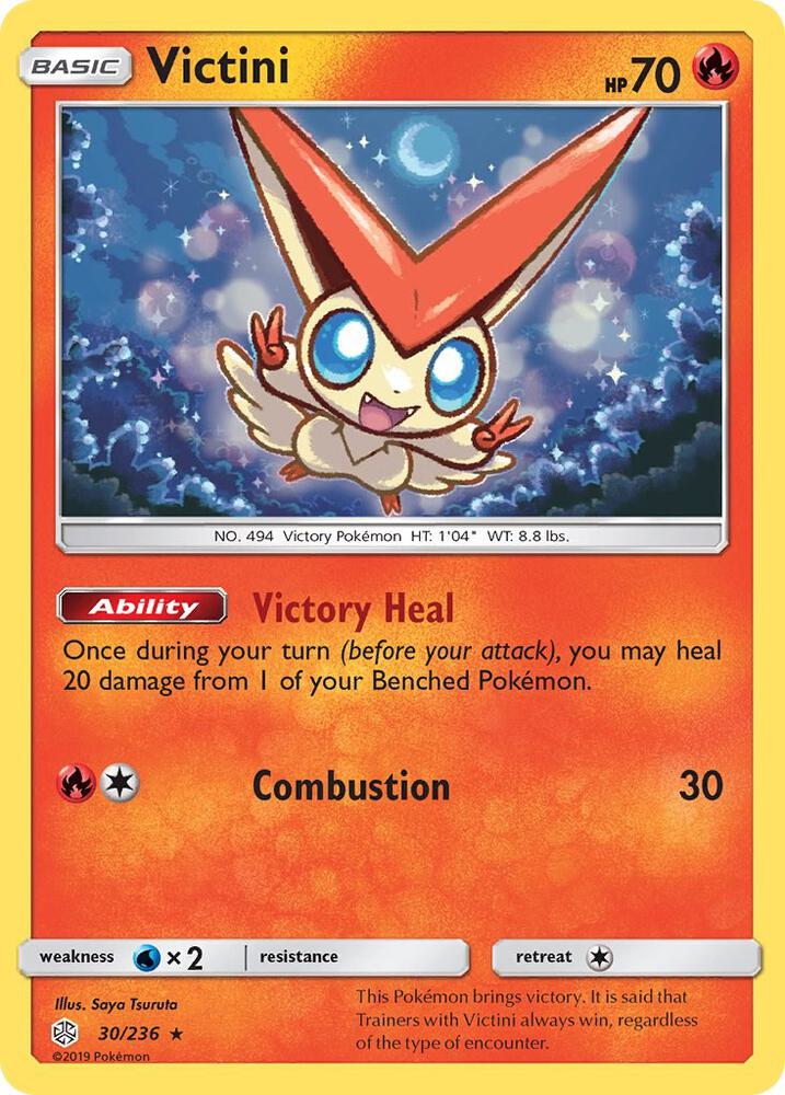 [Reverse Holo] CEC 30/236 Victini RH