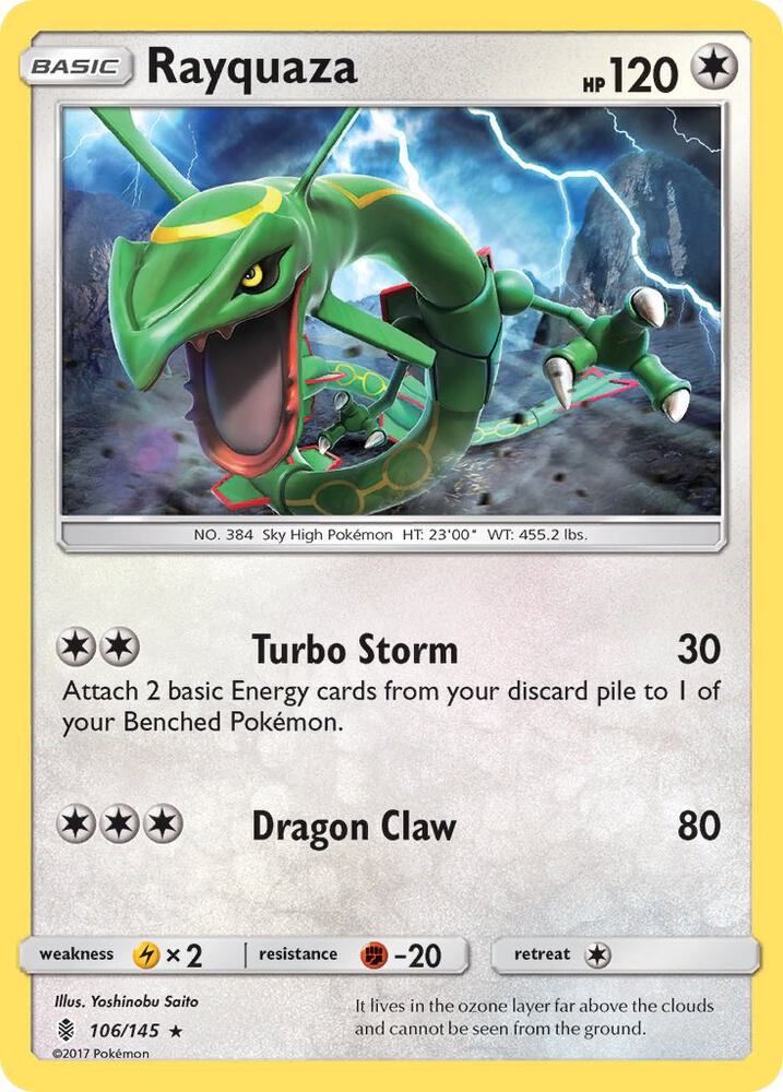 GRI 106/145 Rayquaza R