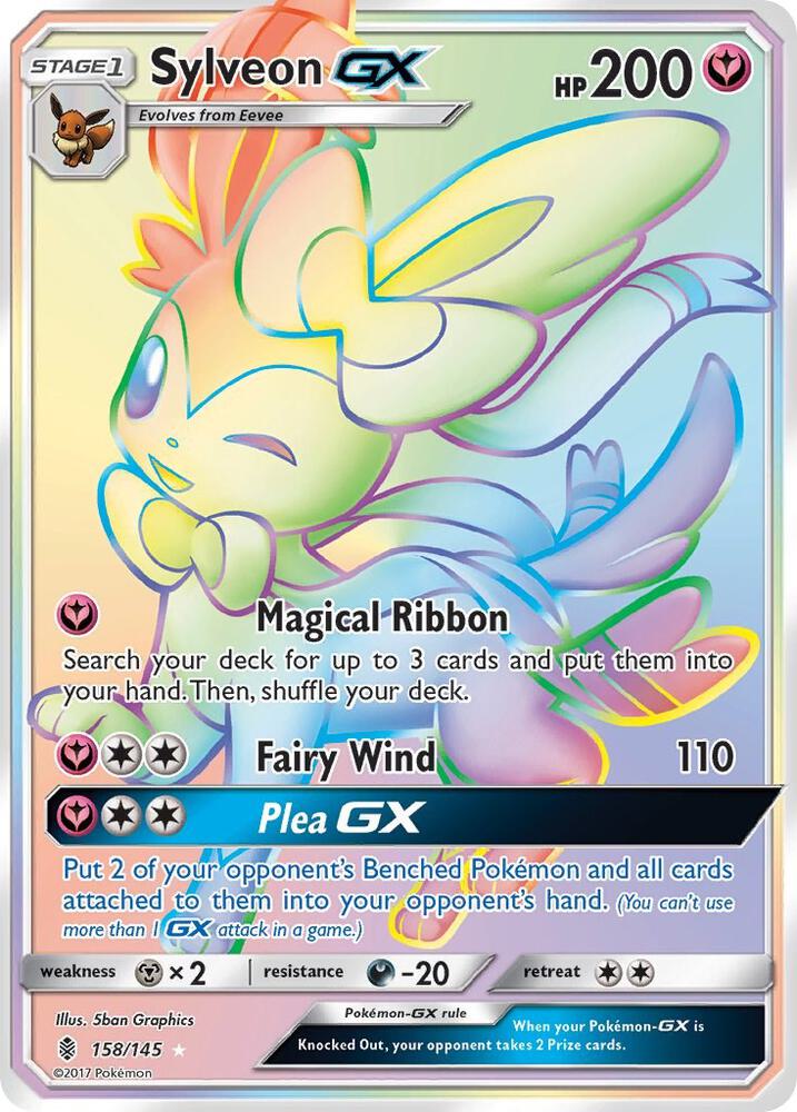 GRI 158/145 Sylveon GX SR