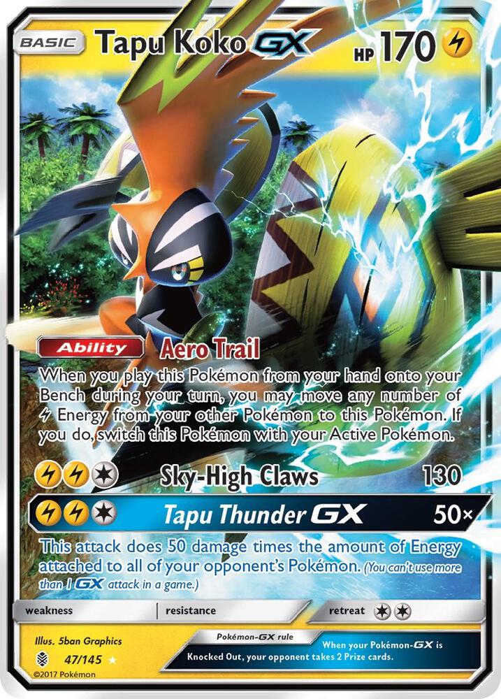 GRI 47/145 Tapu Koko GX SR