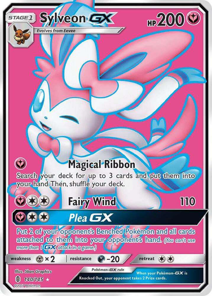 GRI 140/145 Sylveon GX SR