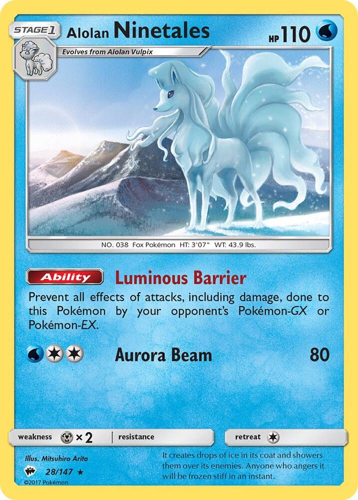 BUS 28/147 Alolan Ninetales R