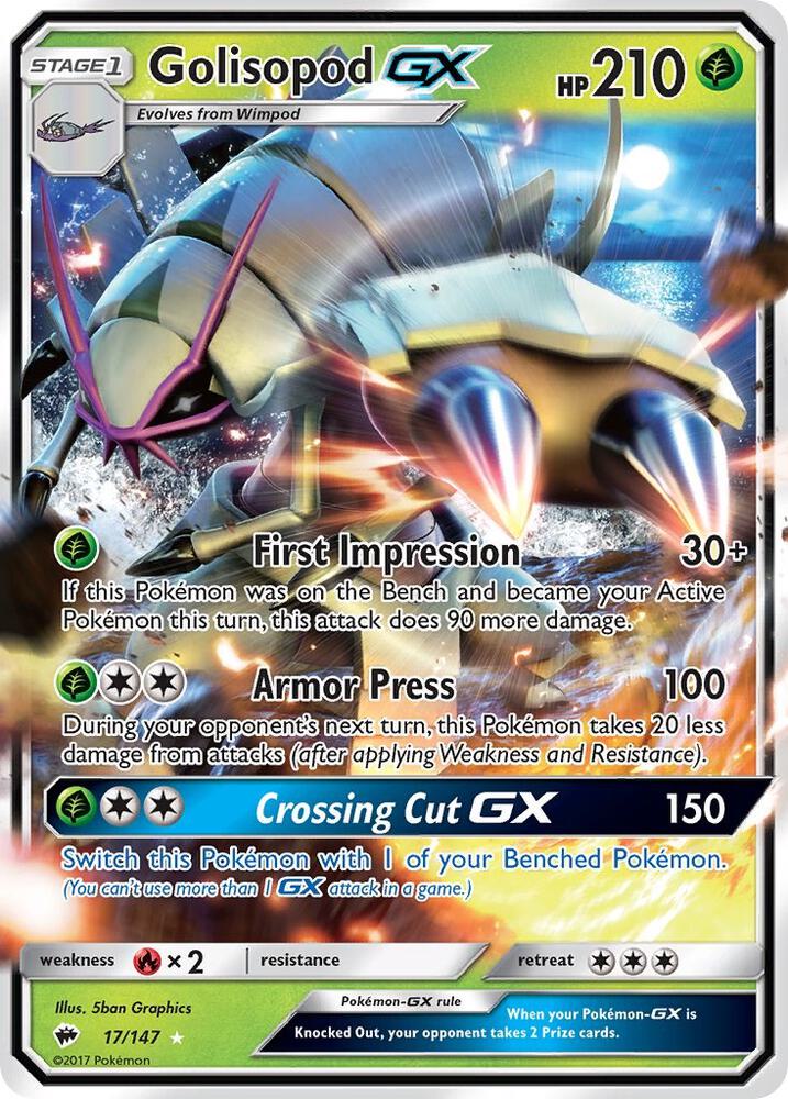 BUS 17/147 Golisopod GX SR
