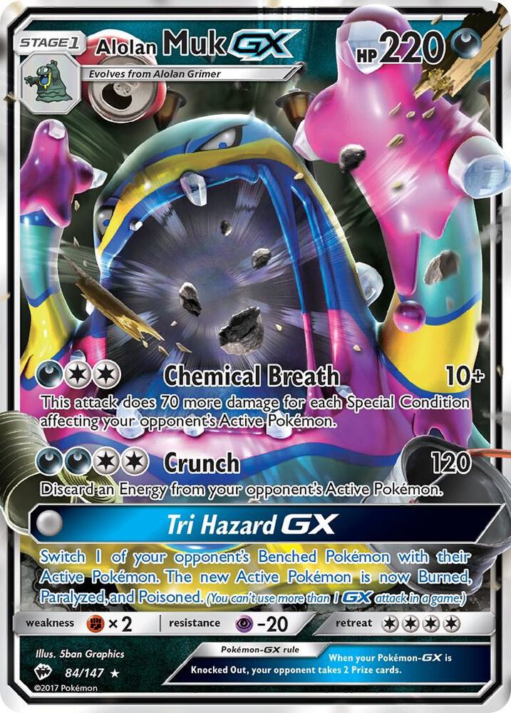 BUS 84/147 Alolan Muk GX SR