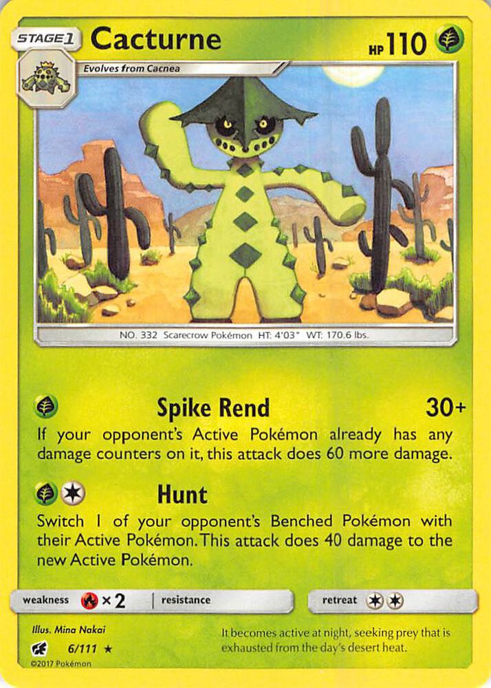 CIN 6/111 Cacturne R