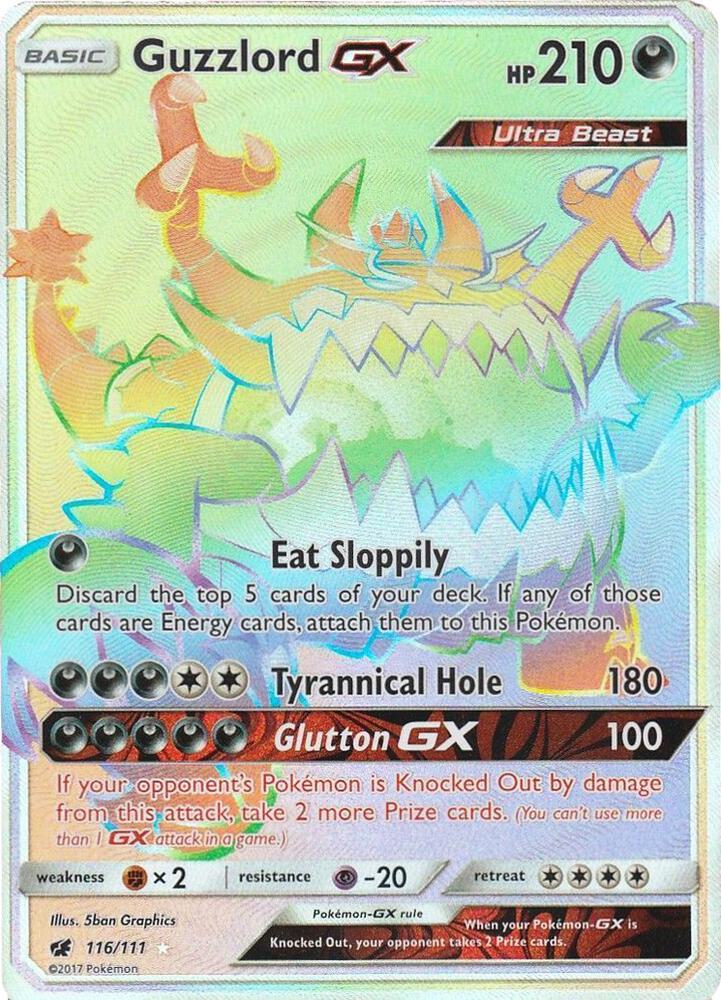 CIN 116/111 Guzzlord GX SR