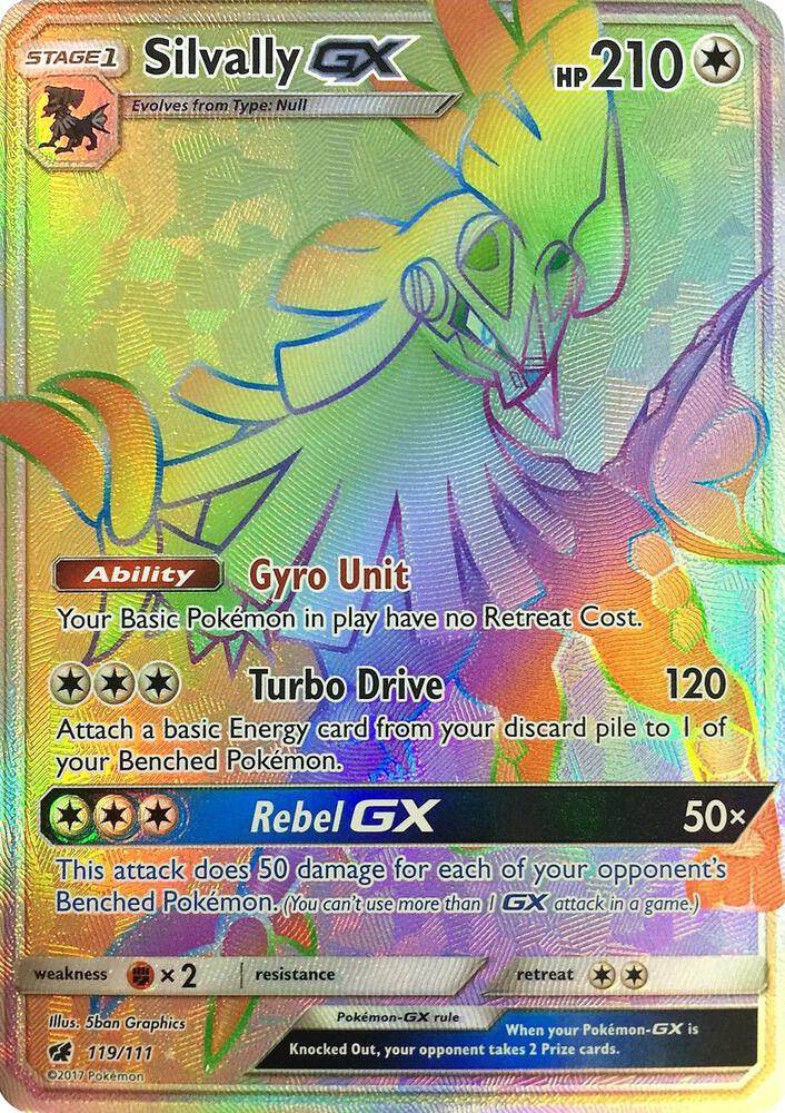 CIN 119/111 Silvally GX SR