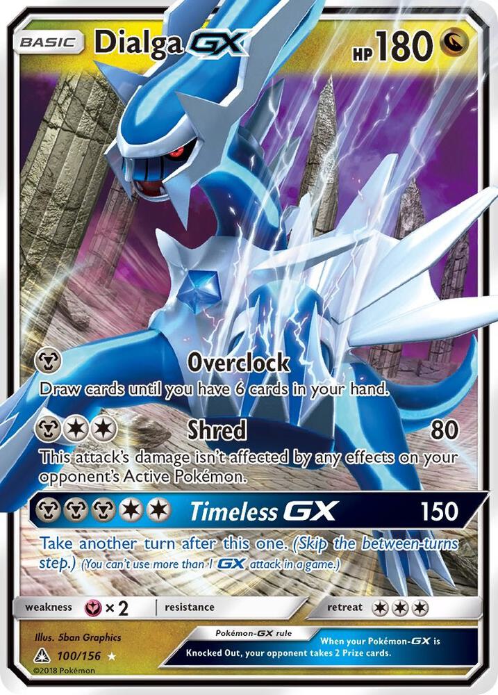 UPR 100/156 Dialga GX SR
