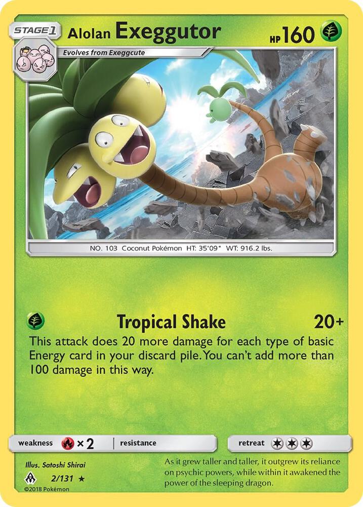 FLI 2/131 Alolan Exeggutor R