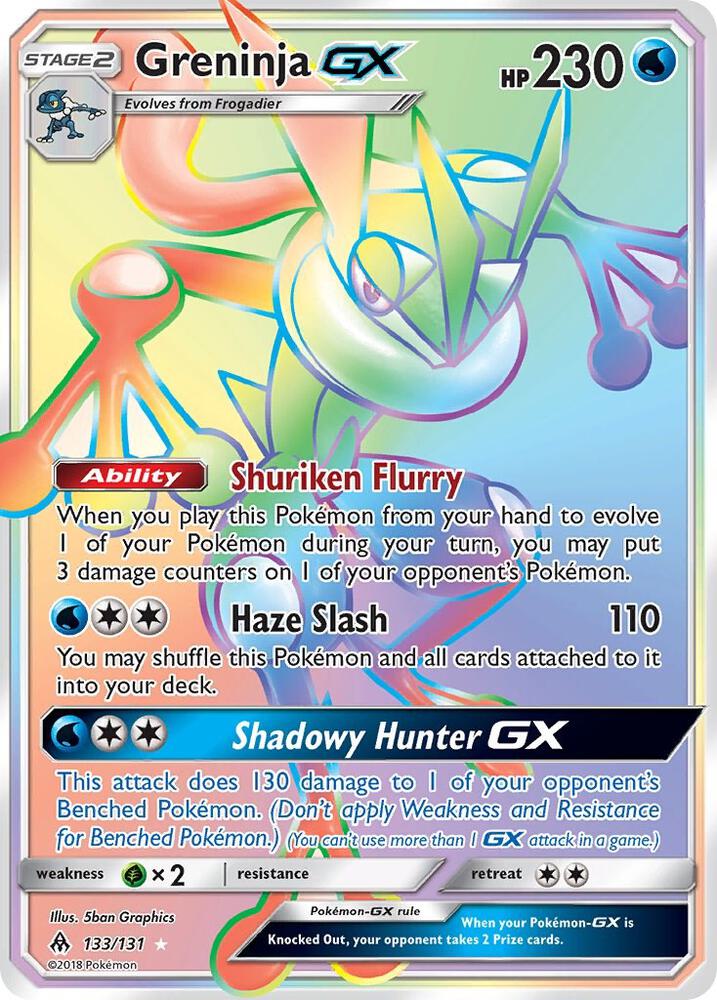 FLI 133/131 Greninja GX SR
