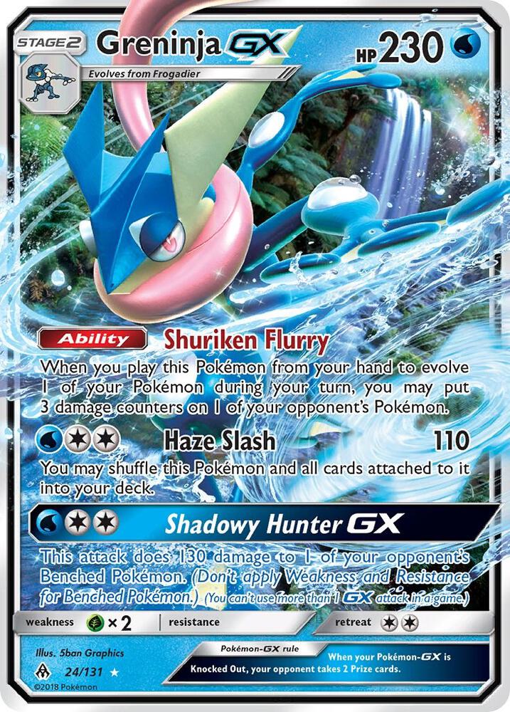 FLI 24/131 Greninja GX SR