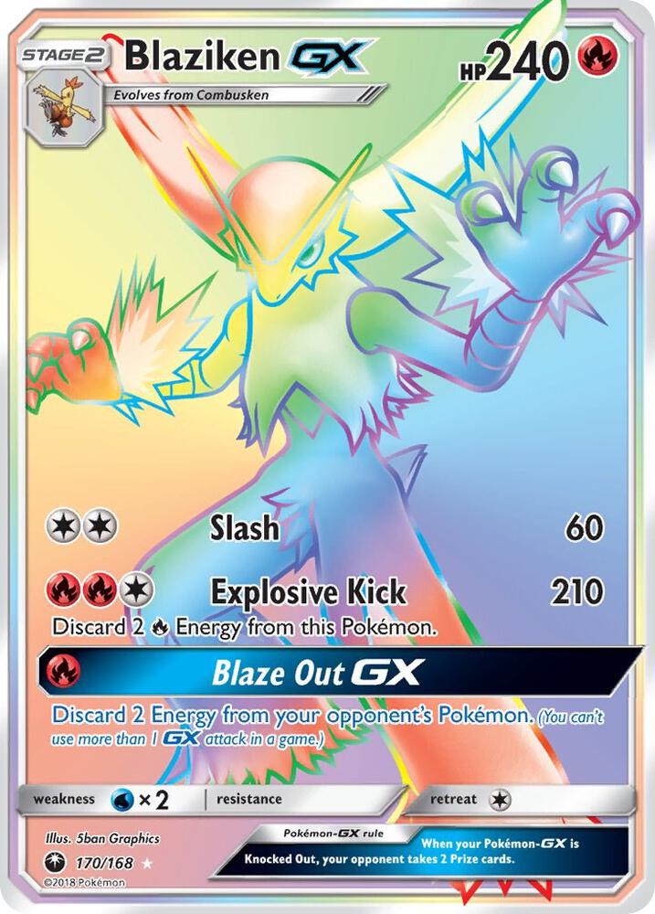 CES 170/168 Blaziken GX SR