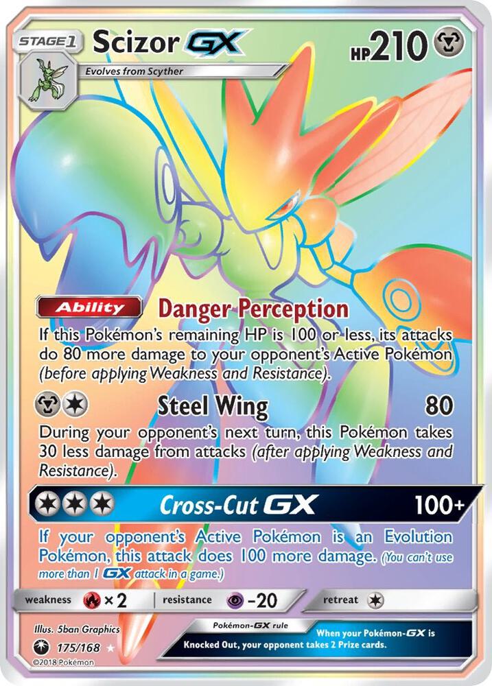 CES 175/168 Scizor GX SR