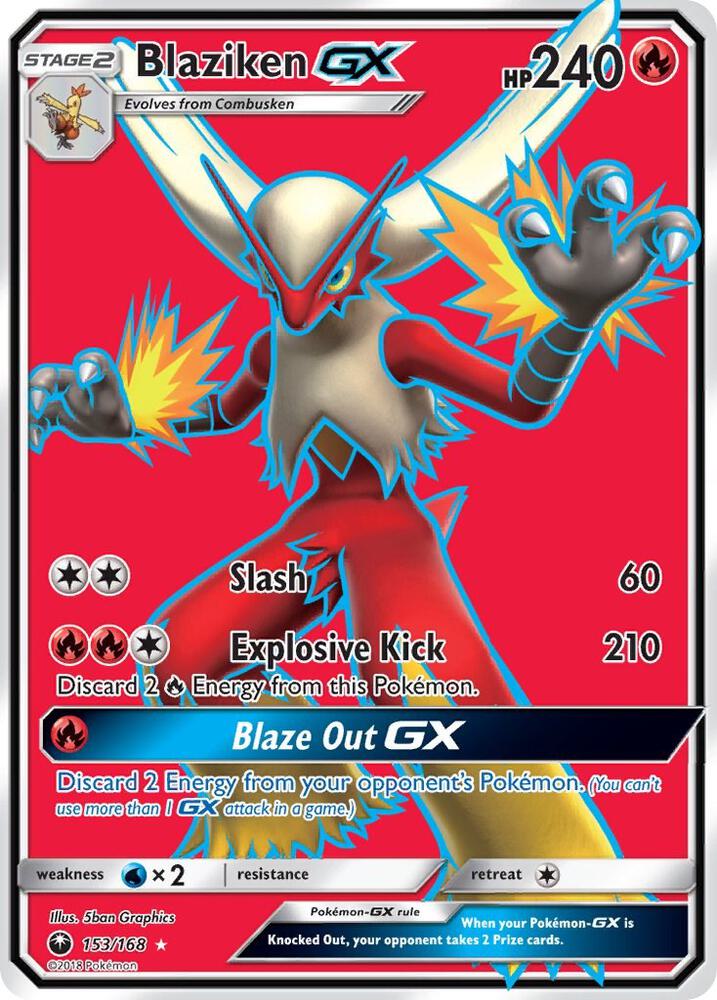 CES 153/168 Blaziken GX SR