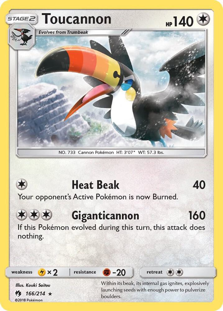 [Reverse Holo] LOT 166/214 Toucannon R